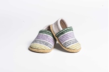 Picture of Baby Shoes Thistle/Turf Mixed Stripe